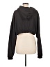 Collusion Black Zip Up Hoodie Size 6 - photo 2