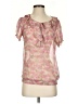The Limited 100% Polyester Pink Short Sleeve Blouse Size XS - photo 1