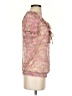 The Limited 100% Polyester Pink Short Sleeve Blouse Size XS - photo 4