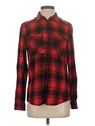 Express Long Sleeve Button-Down Shirt (view 1)