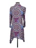 Cupio 100% Viscose Paisley Blue Casual Dress Size S - photo 2