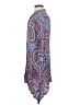 Cupio 100% Viscose Paisley Blue Casual Dress Size S - photo 5