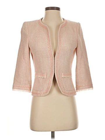 Arden B. Silk Blazer (view 1)