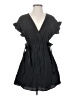 Zara Solid Black Casual Dress Size S - photo 1