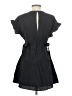 Zara Solid Black Casual Dress Size S - photo 2