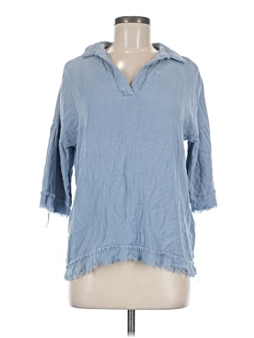 Umgee 3/4 Sleeve Blouse (view 1)