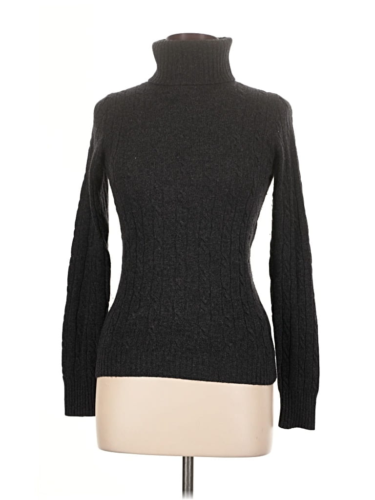 Pre-owned Jcrew Turtleneck Sweater In Gray