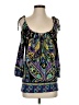 Cache Black 3/4 Sleeve Blouse Size S - photo 1