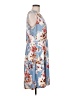 Unbranded Floral Blue Casual Dress Size M (estimated) - photo 4