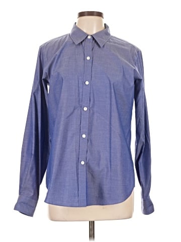 Liz Claiborne Long Sleeve Button-Down Shirt (view 1)