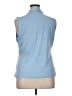 Calvin Klein Blue Sleeveless Blouse Size XL - photo 2