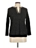 Tory Burch Tweed Black Wool Pullover Sweater Size M - photo 1