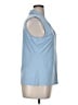 Calvin Klein Blue Sleeveless Blouse Size XL - photo 4