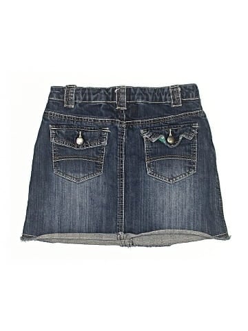 Mini Boden Denim Skirt (view 2)