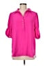 Relipop 100% Polyester Pink 3/4 Sleeve Blouse Size M - photo 1