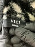 VICI 100% Polyester Plaid Black Jacket Size S - photo 6