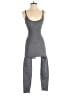 Nova Sport Solid Gray Jumpsuit Size S - photo 1
