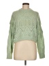 Topshop 100% Polyester Green Pullover Sweater Size 8 - photo 1