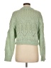 Topshop 100% Polyester Green Pullover Sweater Size 8 - photo 2