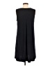 Uniqlo Solid Black Casual Dress Size M - photo 2