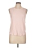 C'est Moi Pink Sleeveless T-Shirt Size L - photo 1