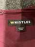 Whistles 100% Silk Print Red Jumpsuit Size 4 - photo 4