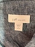J.Jill 100% Linen Gray Denim Jacket Size Lg Petite - photo 6
