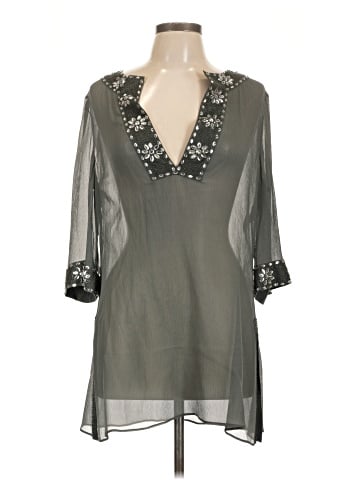 Calypso St. Barth 3/4 Sleeve Blouse (view 1)