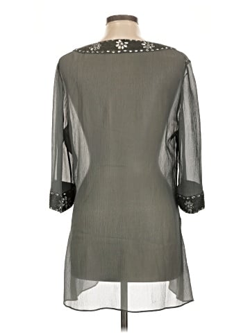 Calypso St. Barth 3/4 Sleeve Blouse (view 2)