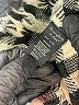 Do Everything in Love 100% Acrylic Black Poncho One size - photo 8