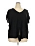 Como Vintage Black Short Sleeve Top Size 3X - photo 1