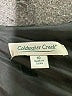 Coldwater Creek 100% Polyester Solid Black Casual Dress Size 10 - photo 7