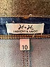 Harmony + Havoc Solid Blue Jeans Size 10 - photo 7