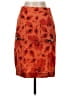 Assorted Brands Print Orange Formal Skirt Size EU 34 / US 4 - photo 1