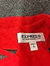 Express Red Sleeveless Button-Down Shirt Size S - photo 7