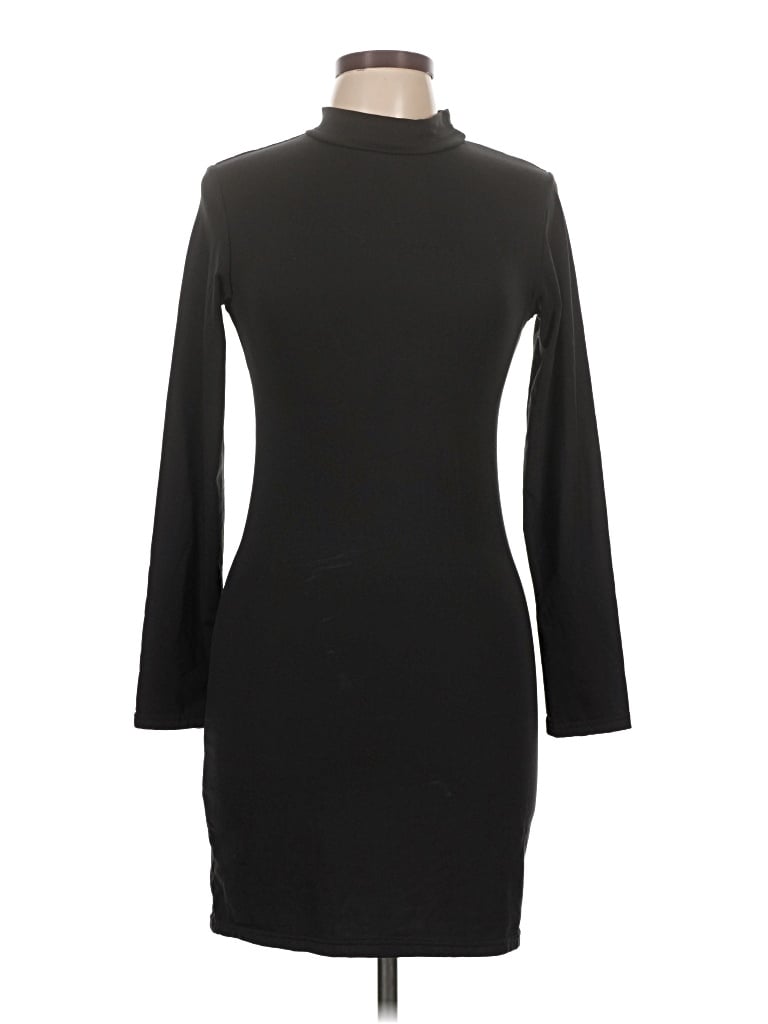 Pre-owned Shein Casual Dress In Black