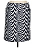 Cato Chevron-herringbone Blue Casual Skirt Size 14 - photo 1
