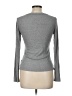 MOTF Gray Long Sleeve Top Size L - photo 2