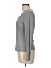 MOTF Gray Long Sleeve Top Size L - photo 5