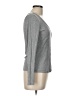 MOTF Gray Long Sleeve Top Size L - photo 4