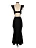 Saints + Secrets Black Cocktail Dress Size XS - photo 2