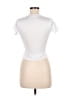 Unbranded White Short Sleeve Turtleneck Size M - photo 2