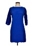 Tibi 100% Polyester Solid Blue Casual Dress Size 4 - photo 1