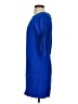 Tibi 100% Polyester Solid Blue Casual Dress Size 4 - photo 5