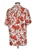 Imperio Floral Red Short Sleeve Button-Down Shirt Size M - photo 2