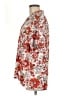 Imperio Floral Red Short Sleeve Button-Down Shirt Size M - photo 5