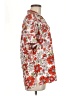 Imperio Floral Red Short Sleeve Button-Down Shirt Size M - photo 4