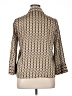 Zara Basic Brown 3/4 Sleeve Blouse Size XL - photo 2
