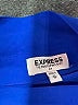 Express Outlet 100% Polyester Blue Long Sleeve Blouse Size XS - photo 7