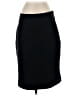 Rafaella Solid Black Formal Skirt Size 4 Petite - photo 1